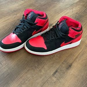 Congo Red and Black Air Jordan’s